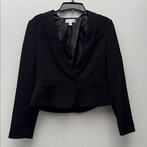 Calvin Klein Black Cropped Blazer
